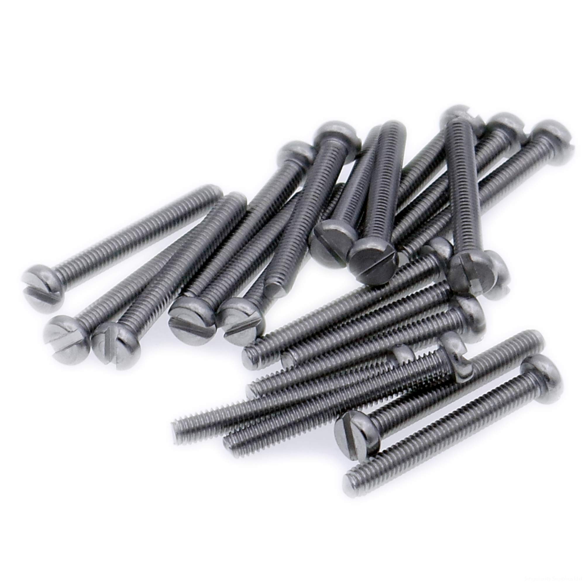 M4 (4mm x 14mm) Slot Cheese Machine Screw (Bolt) - Stainless Steel (A2) (Pack of 20)