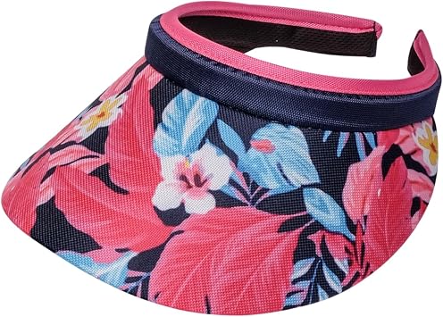Glove It Womens Standard Print Clip Visor - Tropicana