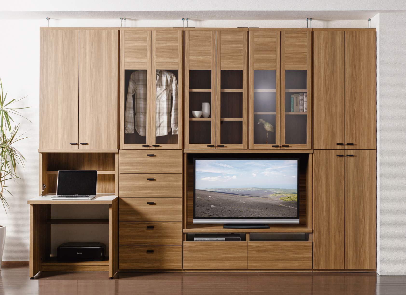 Amazon.co.jp: ライティングデスク 幅74cm デスク 机 学習机 パソコン