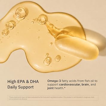 Triple Strength Omega-3 Fish Oil 4200mg, 240 Softgels