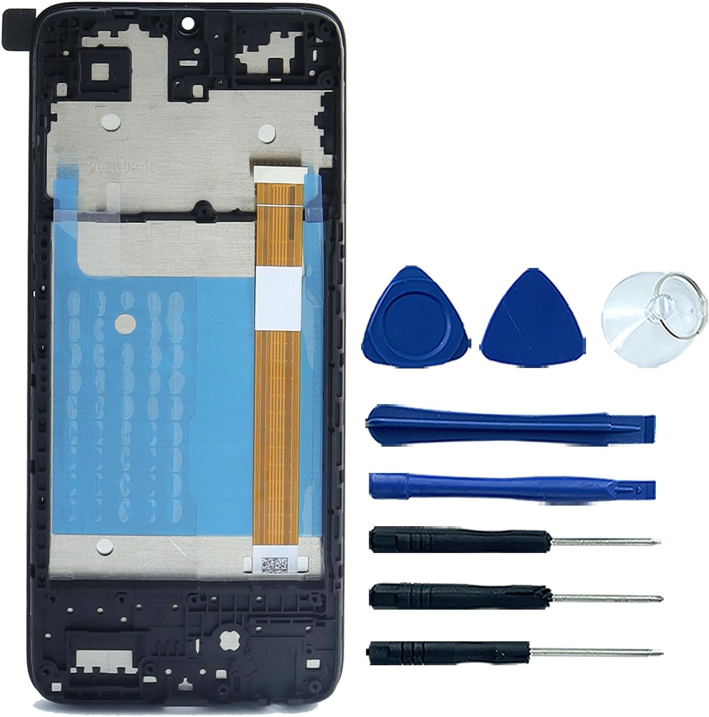 LCD Display Touch Screen Digitizer Assembly Replacement with Frame for TCL K24 K23 T434D T434W 6.6" LCD Screen