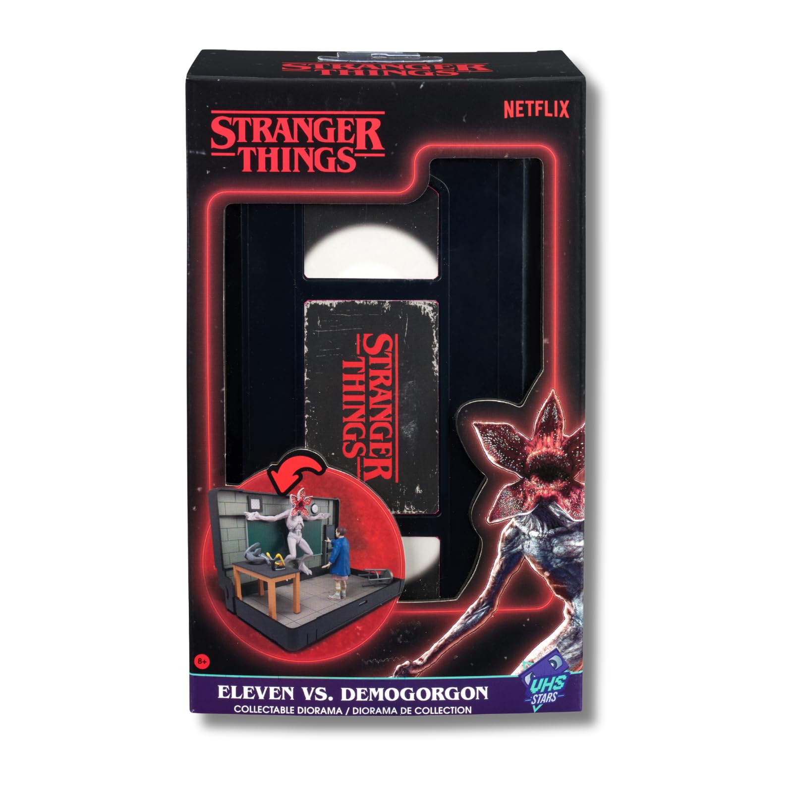 Amazon.com: Console Heroes Stranger Things VHS Diorama: Eleven vs