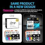 Cartouche d'encre compatible Smart Ink Remplacement pour HP 902 XL 902XL (Pack de 5) à utiliser avec Officejet 6951 6954 6956 6958 6962 6950 Officejet Pro 6968 6974 6975 6978 6960