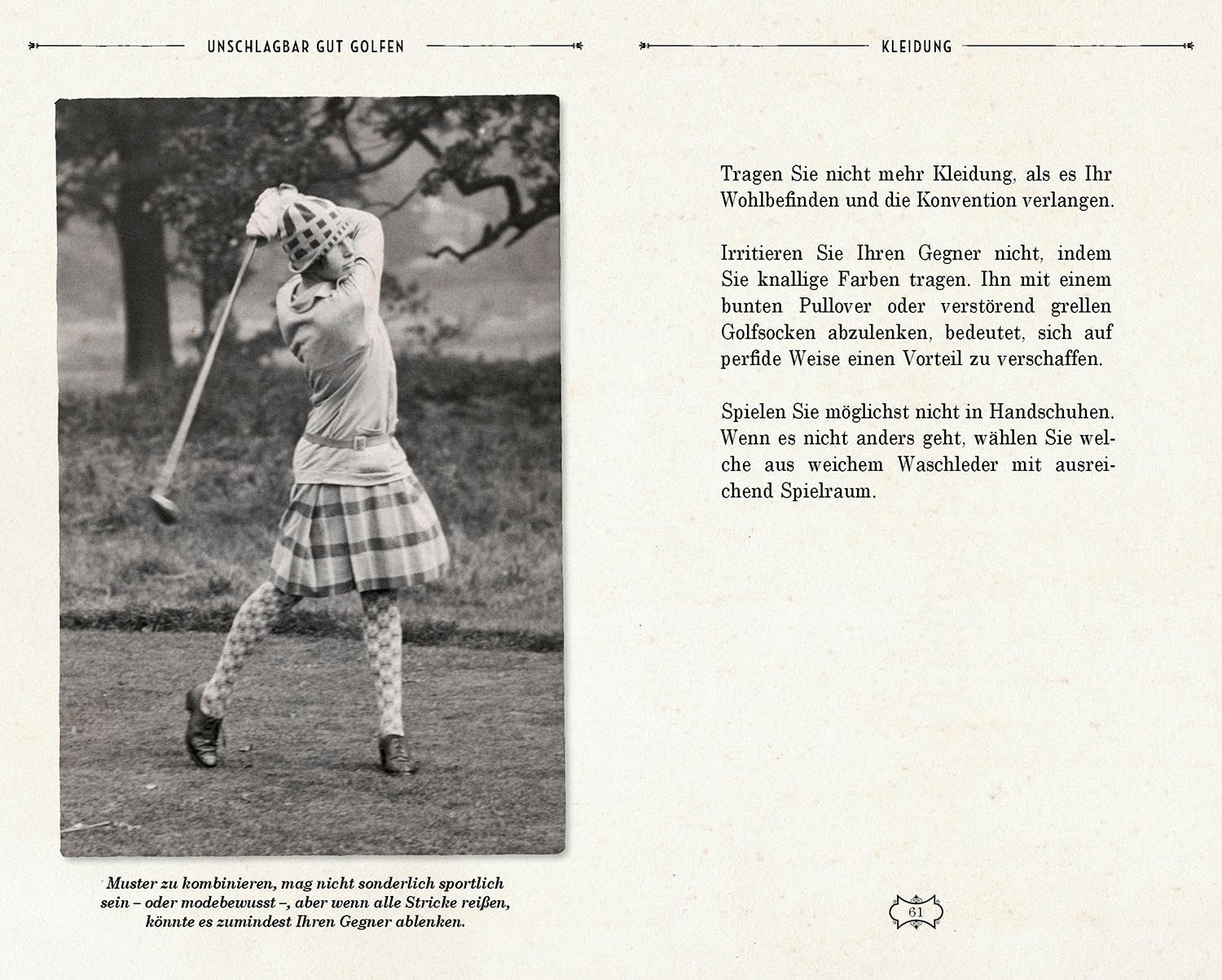 Unschlagbar gut golfen: Wertvolle Insidertipps aus dem Jahr 1925