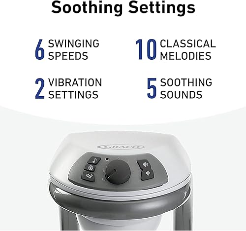 Miniatura 11 de Graco Simple Sway - Columpio oscilante simple Abbington