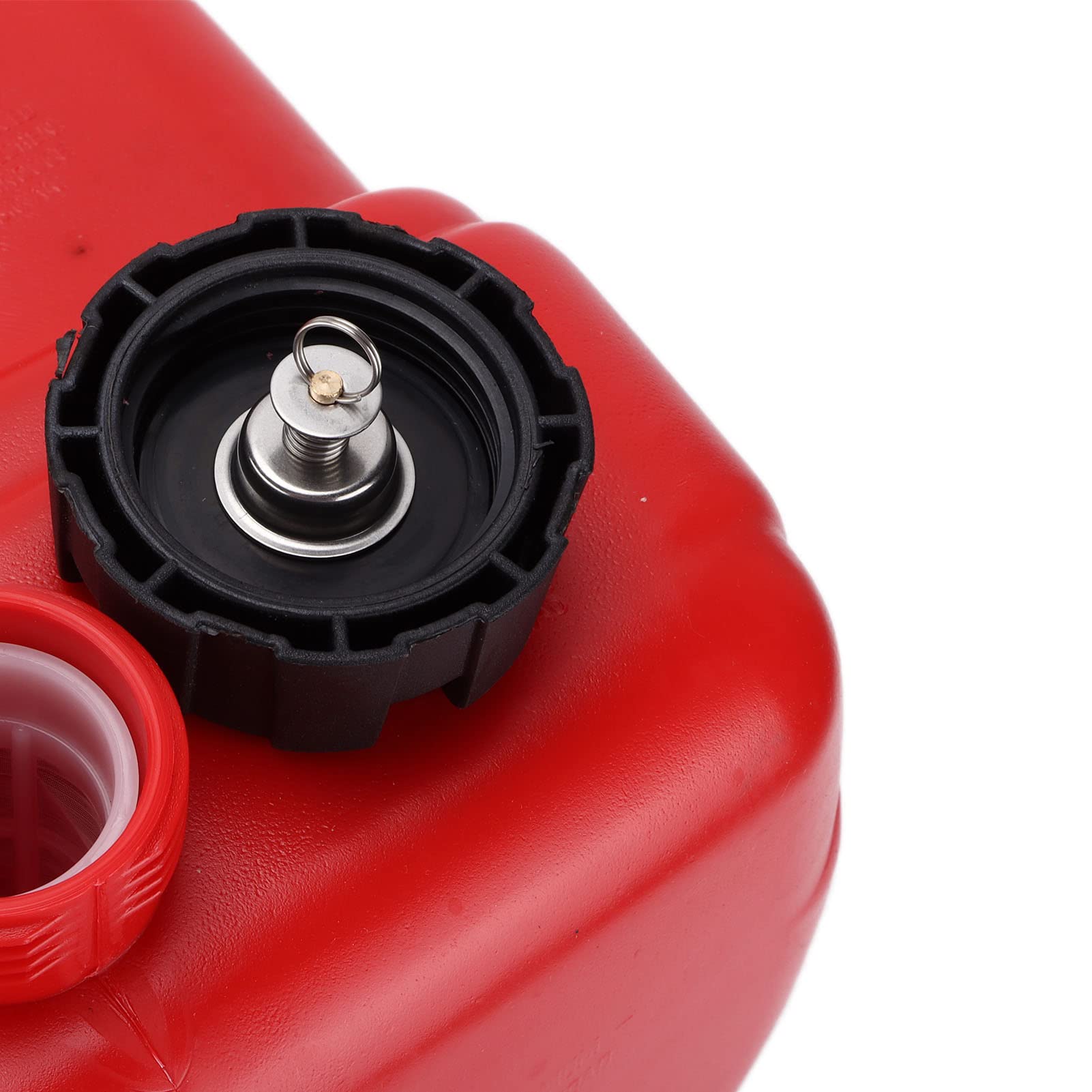 Akozon Tanque de Fueraborda Portátil 12 L Rojo Resistente a la Corrosión