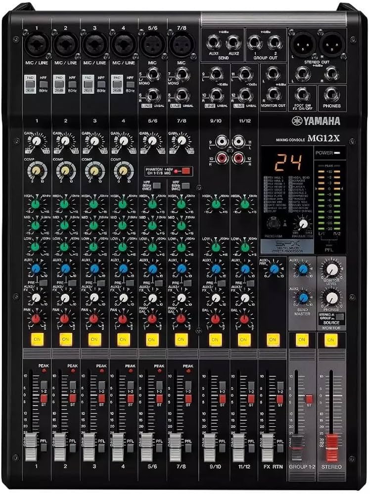 【美品】YAMAHA MG12XU Yamaha Mixer MG12XU – Nuansa Musik