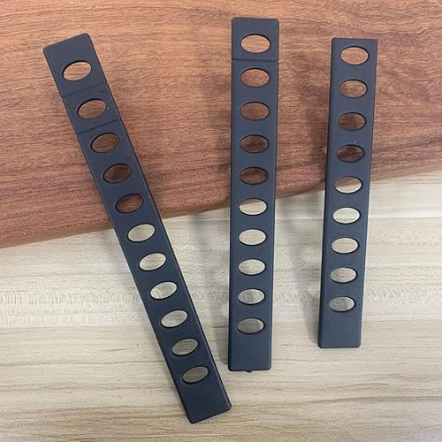 Miniatura 4 de 5 unids cuchillo negro universal cuchillo guardias cortador de cocina cubiertas guardias plástico horizontal cuchilla protectores mangas