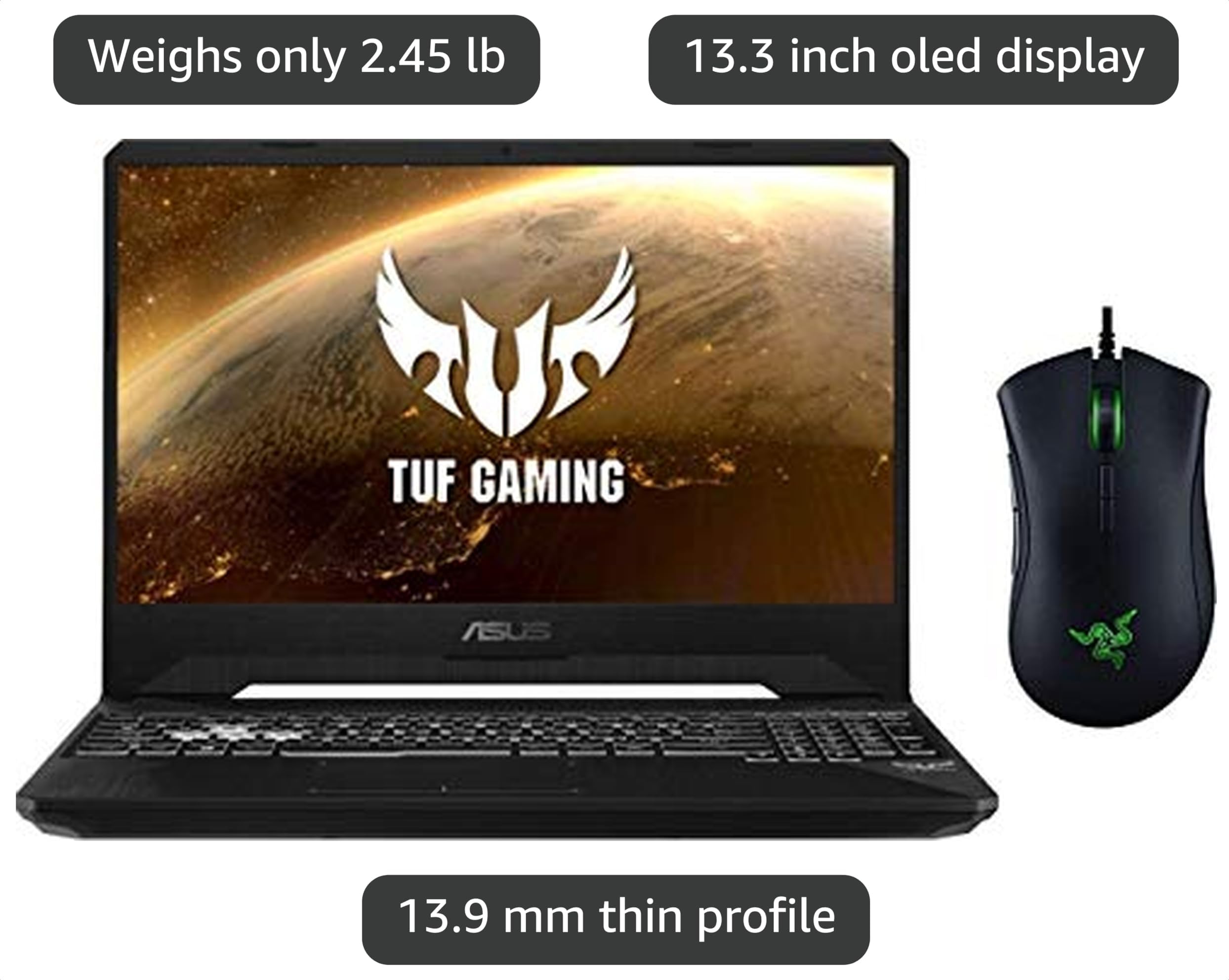 Amazon.com: ASUS ZenBook 13 Ultra-Slim Laptop, 13.3” OLED FHD