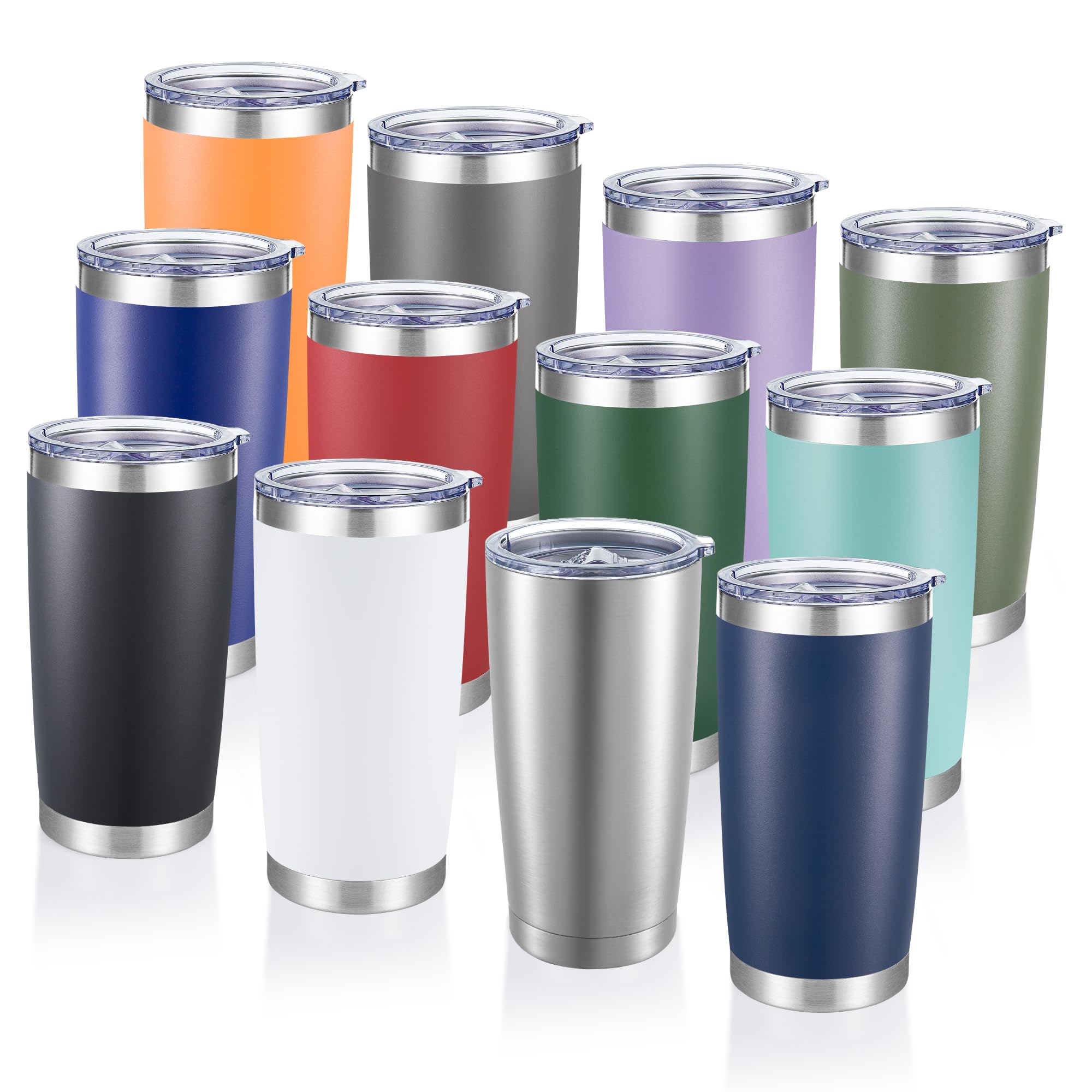 Lot De Gobelets Isothermes Inox Double Paroi – Pack Cadeau Varié