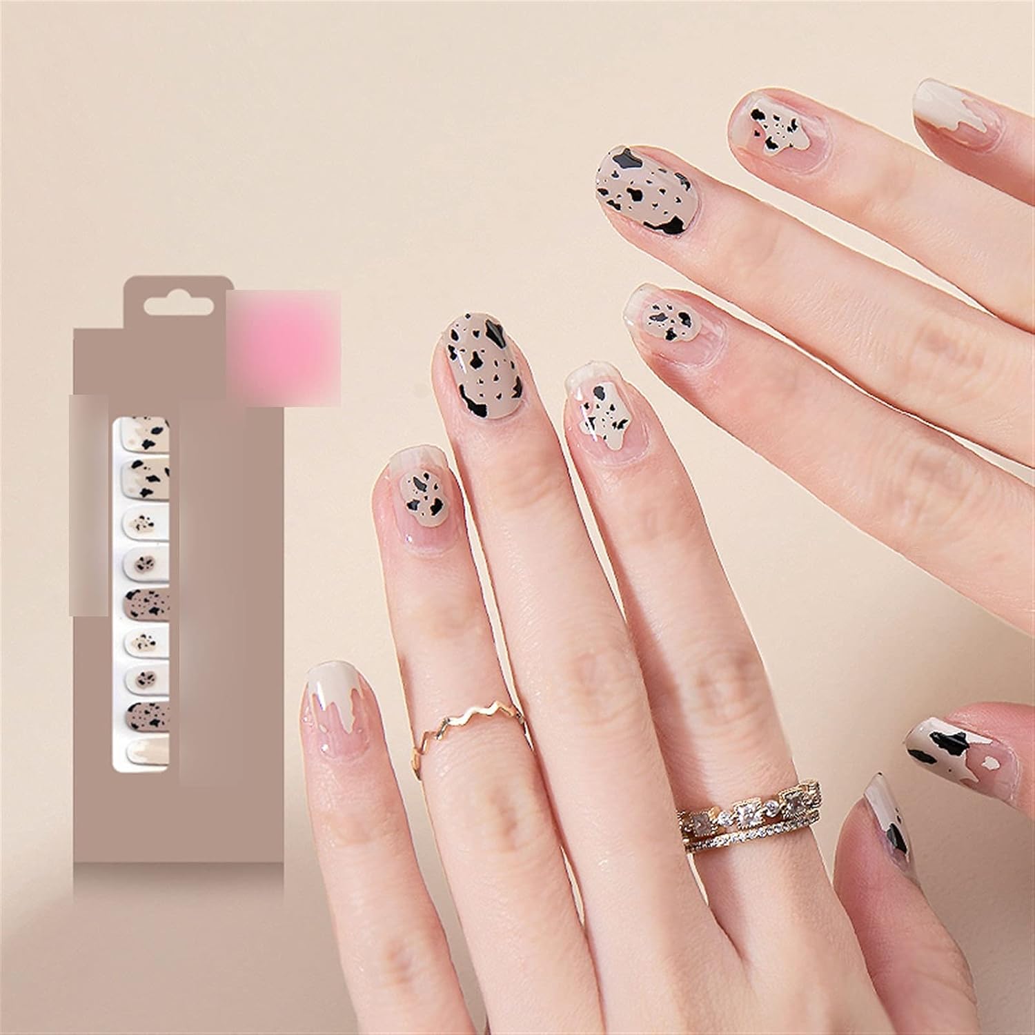 Nail Art Decals Water Transfer Nail Decals for Women Nail Art Decorations Long Lasting Whitening Waterproof Nail Sticker Nail Sticker (Color : 9): Home & Kitchen