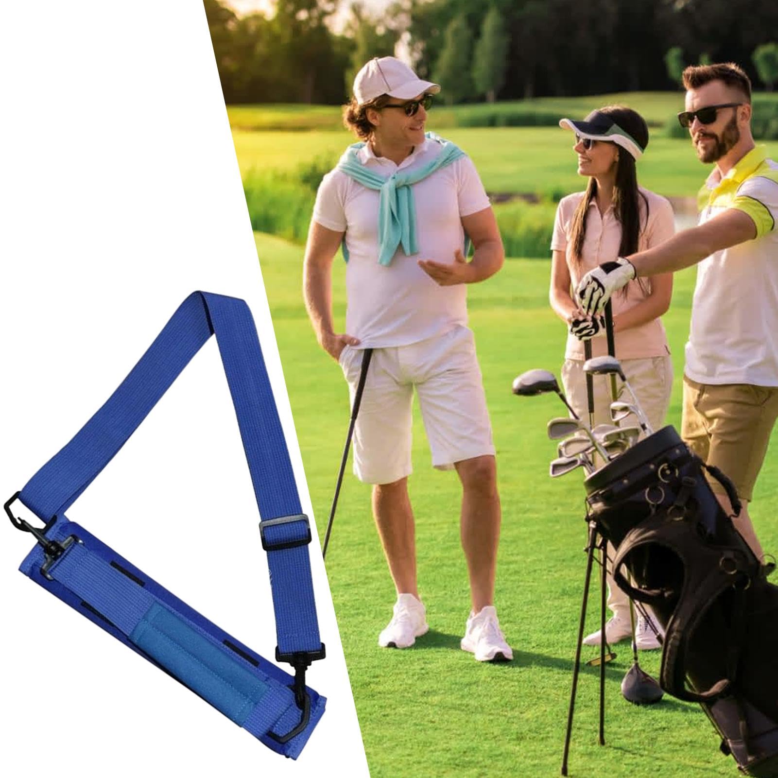 Bolsa de golf para palos de golf, bolsa de viaje para palos de golf, bolsa de viaje con asa de golf, bolsa de viaje con bolsa para pelota, correa ajustable con asa de transporte para hombres, mujeres