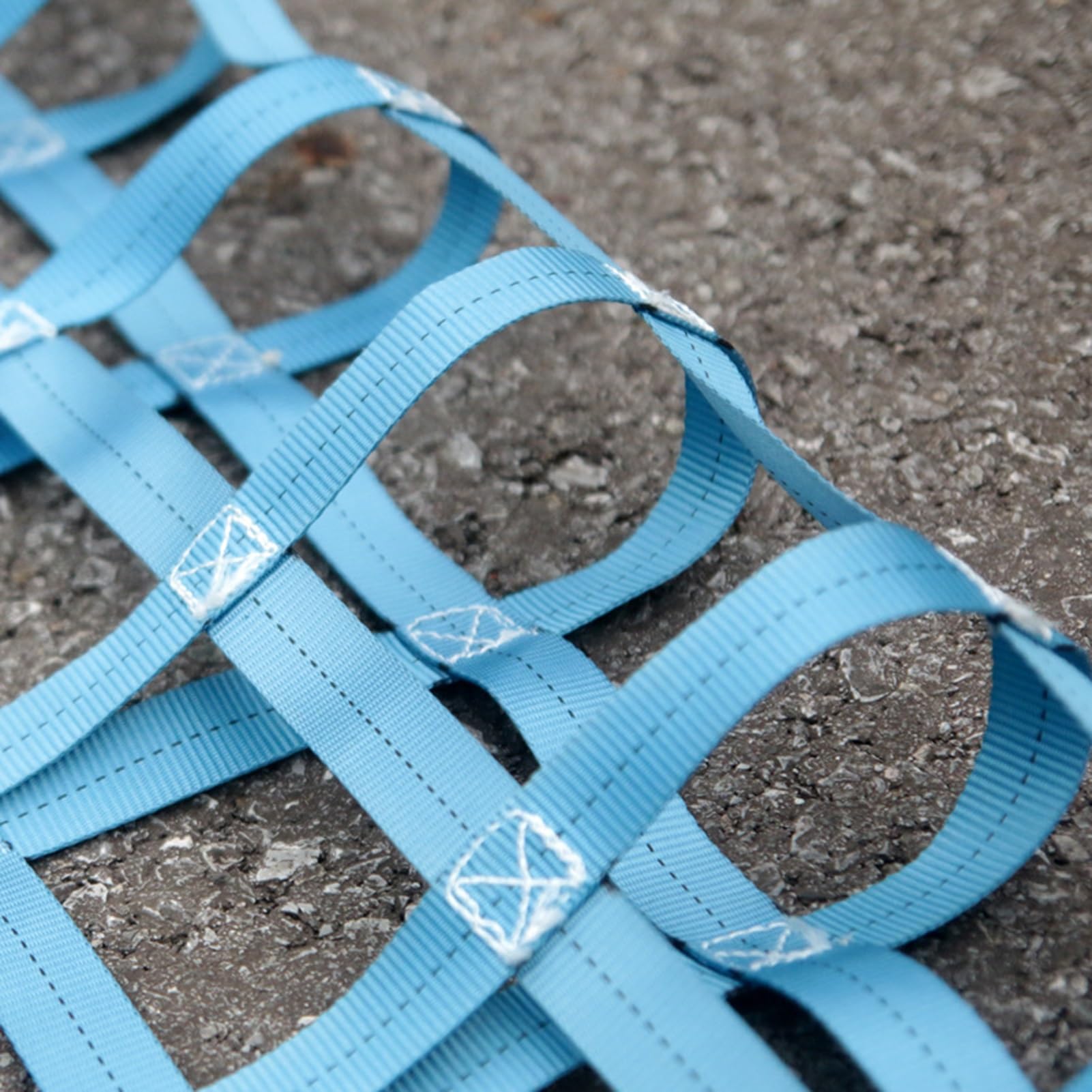 Redes De Carga De Poliéster For Trabajos Pesados, Redes De Carga For Aparejos De Construcción, Remolque Móvil, Equipos De Elevación(2 X 2M/Mesh 20cm/Load 3.5t)