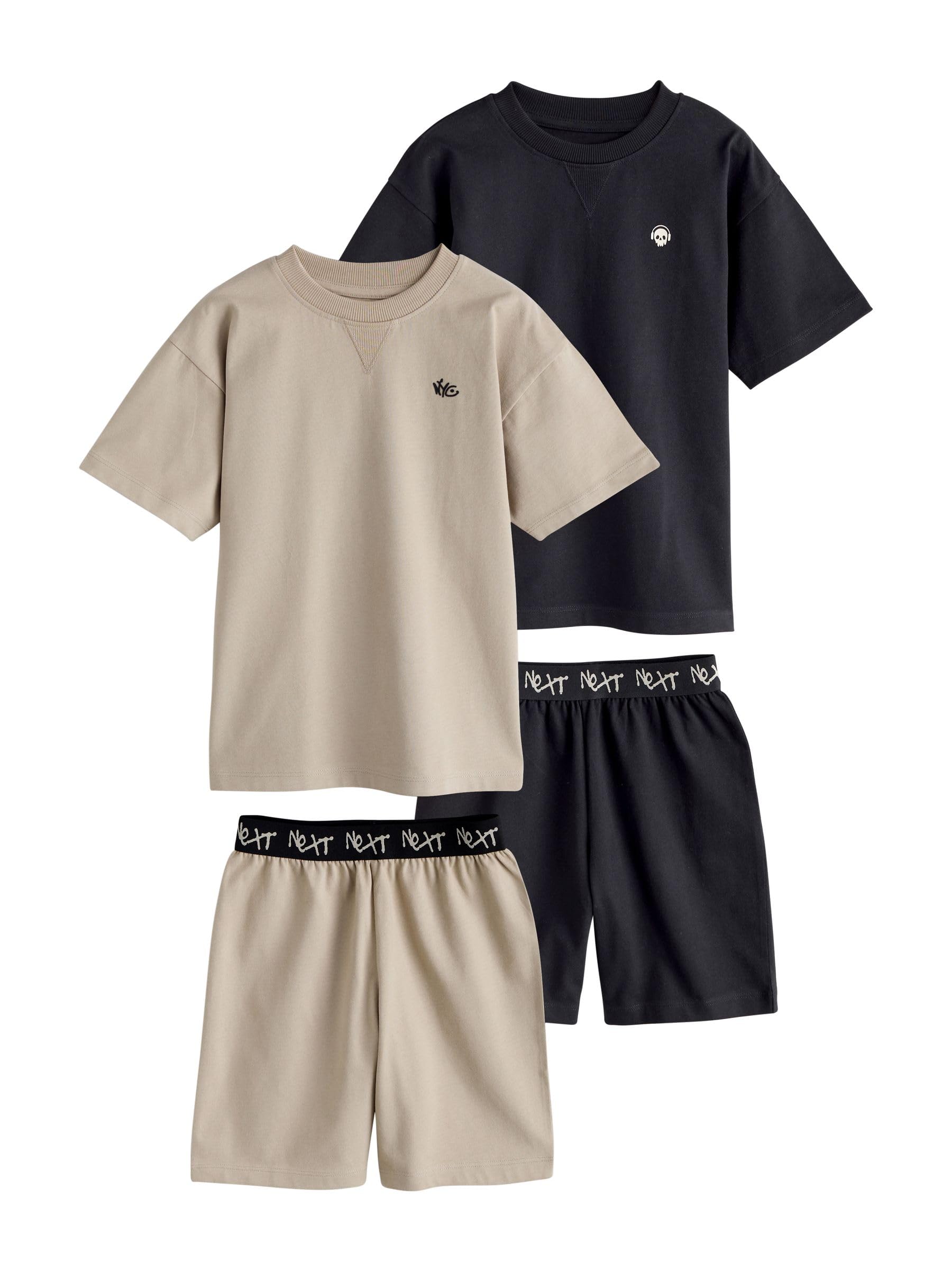 NEXT Niños Pack de 2 Pijamas Cortos