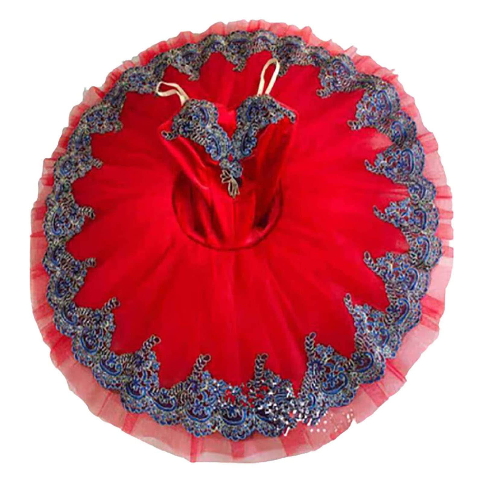 Filles Ballet Danse Tutu Jupes Swan Lake Princesse Danse Justaucorps Costume pour Performance Ballroom Dancer Camisole
