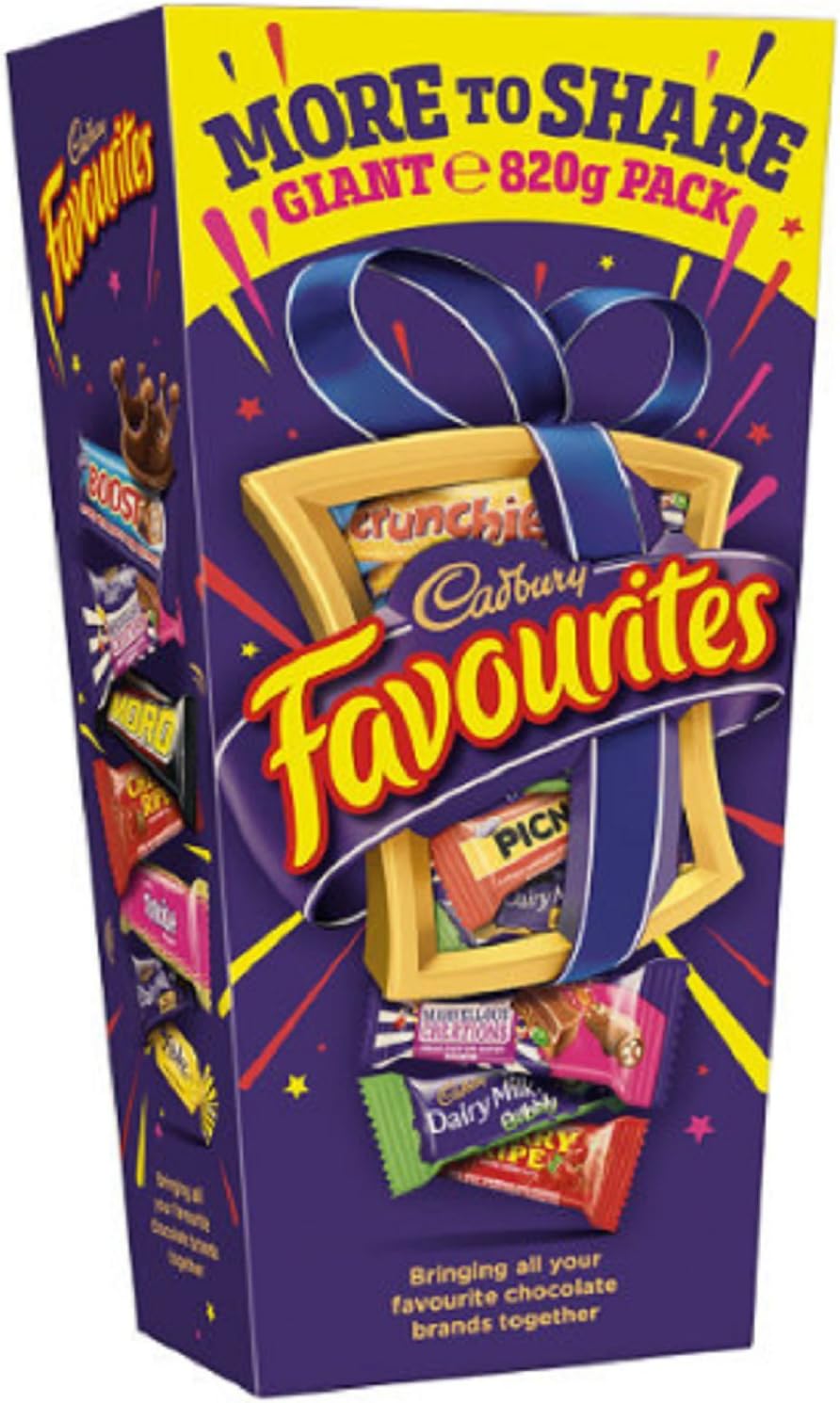 Cadbury Favourites, Giant 820g (28.9oz)