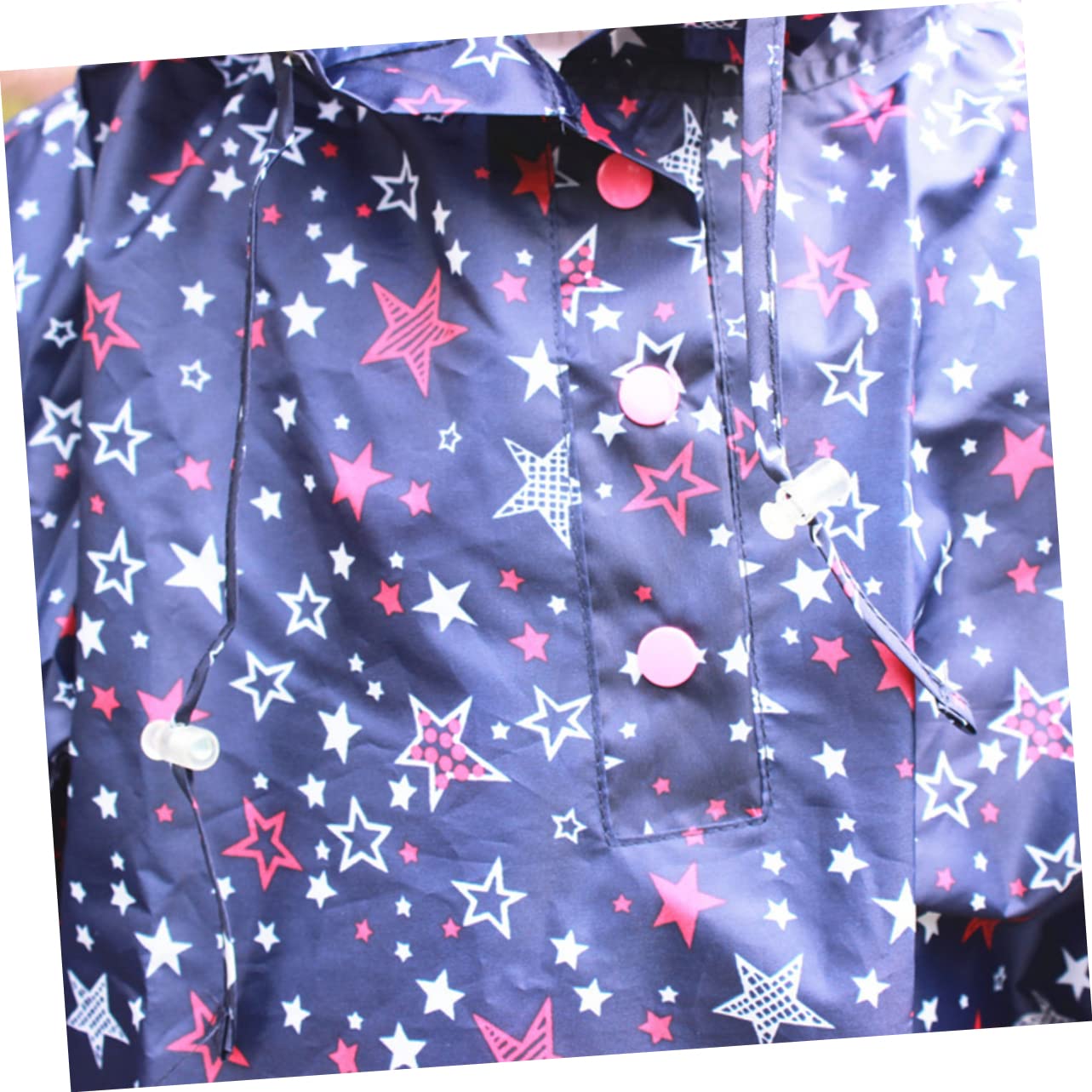 LIFKOME Impermeables Para Niños Pequeños Abrigo De Lluvia Para Niños Poncho De Lluvia Para Niñas Chaqueta De Lluvia Para Niña Ponchos De Lluvia Para Niños Lluvia De Chicas Blue