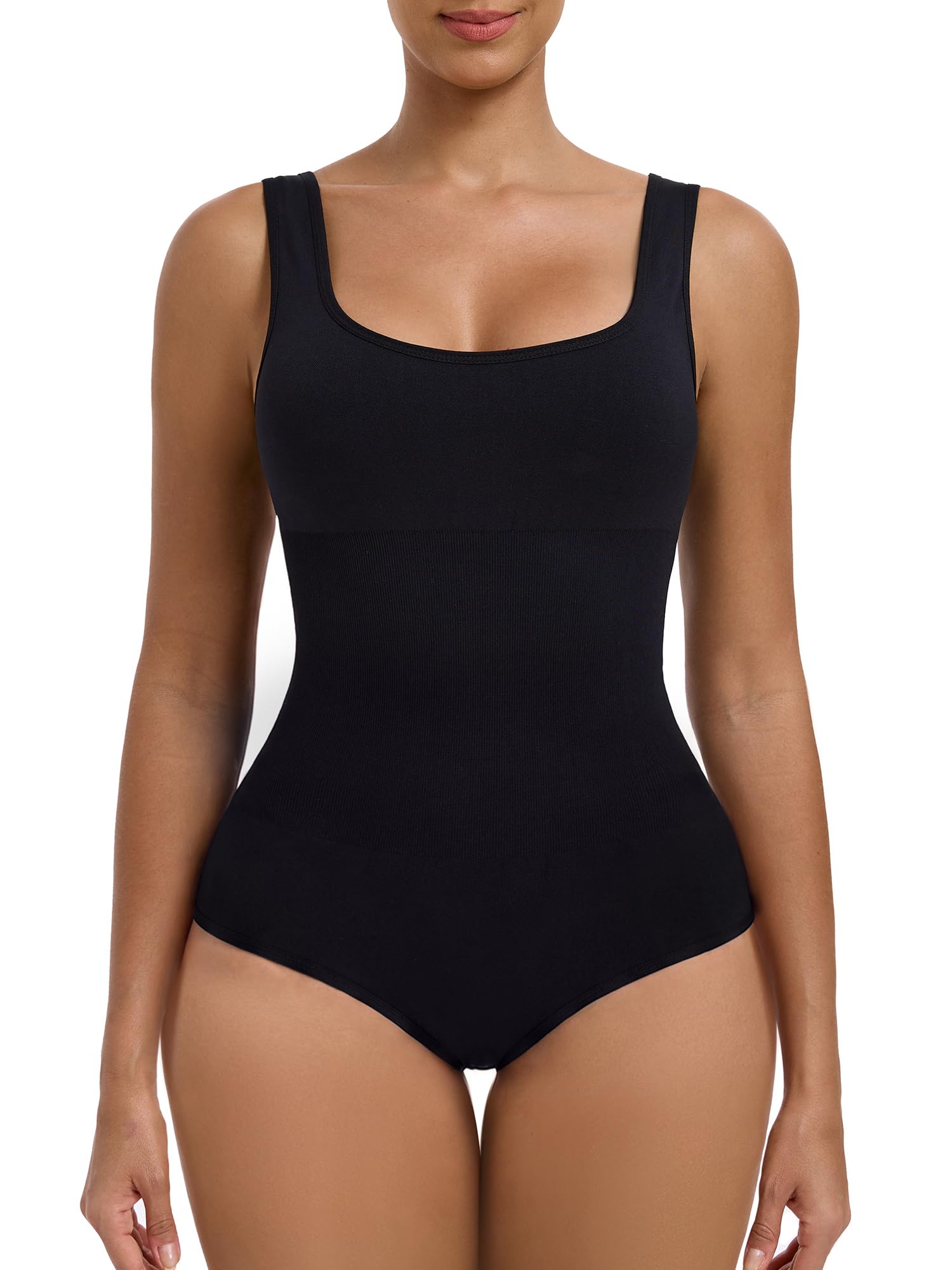 DIGZ Body Contenitivo Modellante Donna,Body Donna Elegante Pancia Piatta,Guaina Contenitiva Donna Snellente e Versatile con Materiali Traspiranti e Tracolla Regolabile
