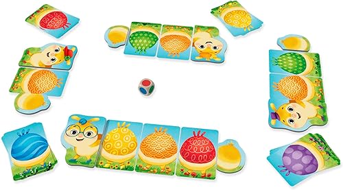 Miniatura 3 de HABA Little Rainbow Caterpillar Mini juego de colores y patrones a partir de 3 años
