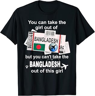 Bangladesh Boarding Pass - Bangladesh Girl - Bangladesh T-Shirt