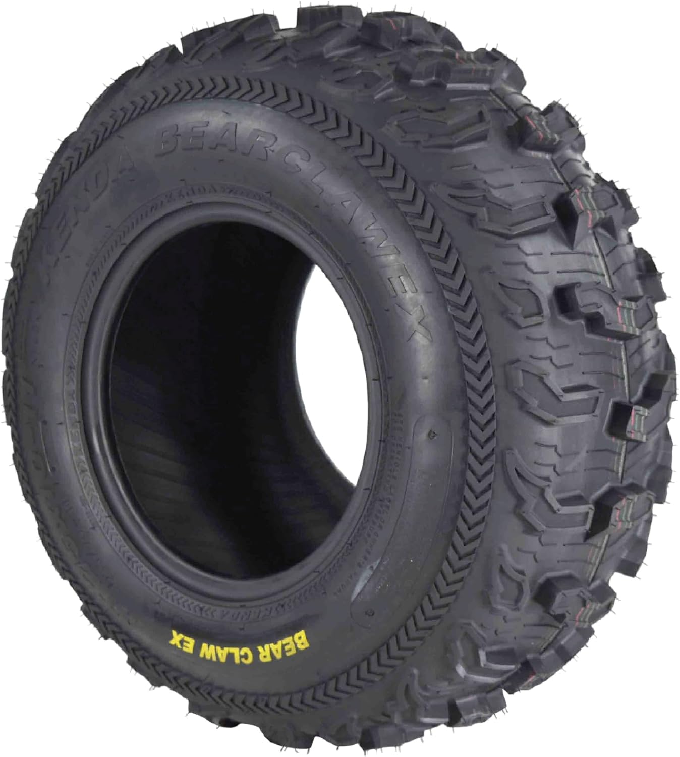 Kenda Bearclaw EX K573-25x10-11 Rear Tire for All Terrain (ATV), UTV, and Side by Side (SxS) Vehicles - 6-Ply - Bear Claw EX 25x10x11