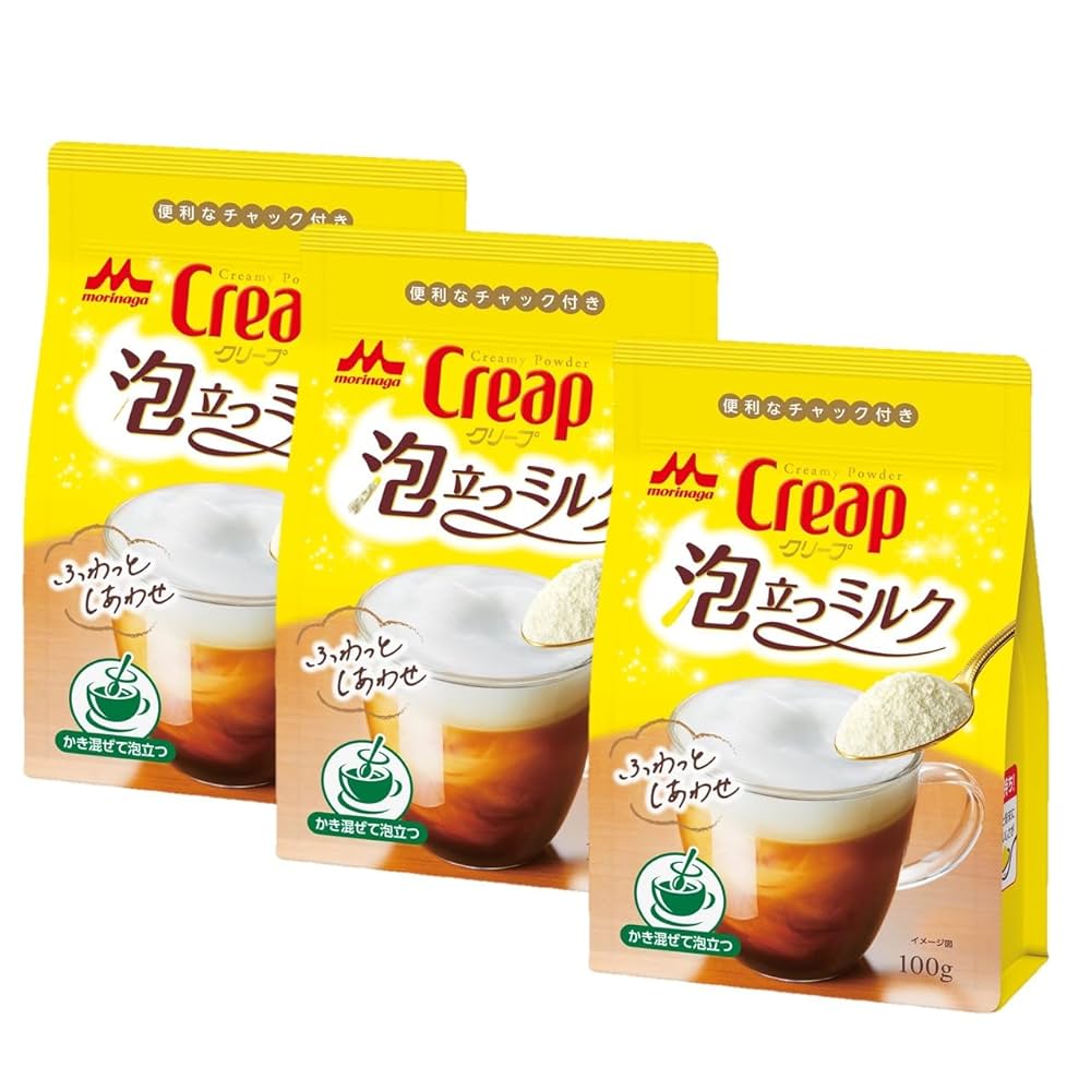 ミルク Amazon | 森永乳業 クリープ 泡立つミルク袋 100g×3袋