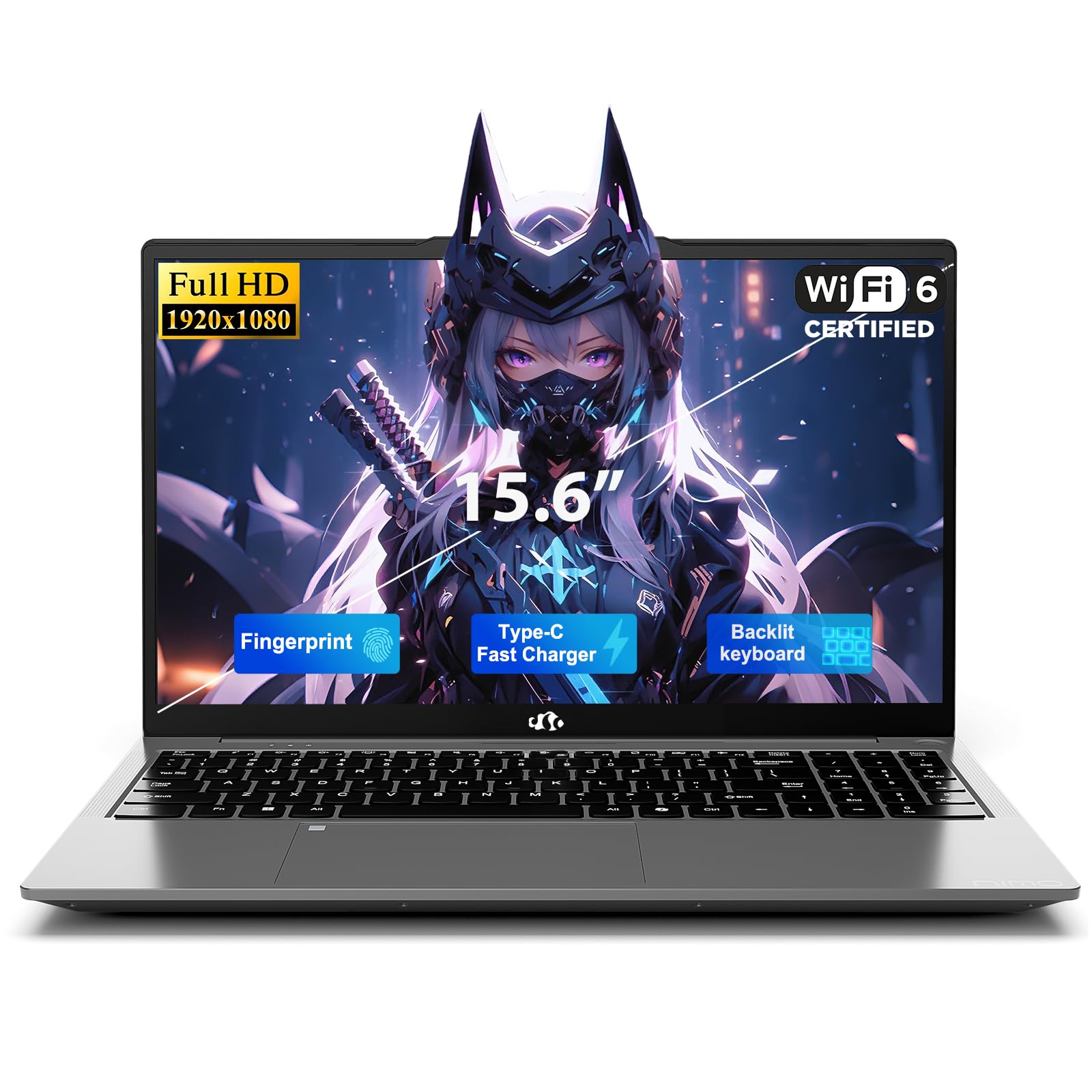 NIMO 15.6 inch FHD Copilot AI-Laptop