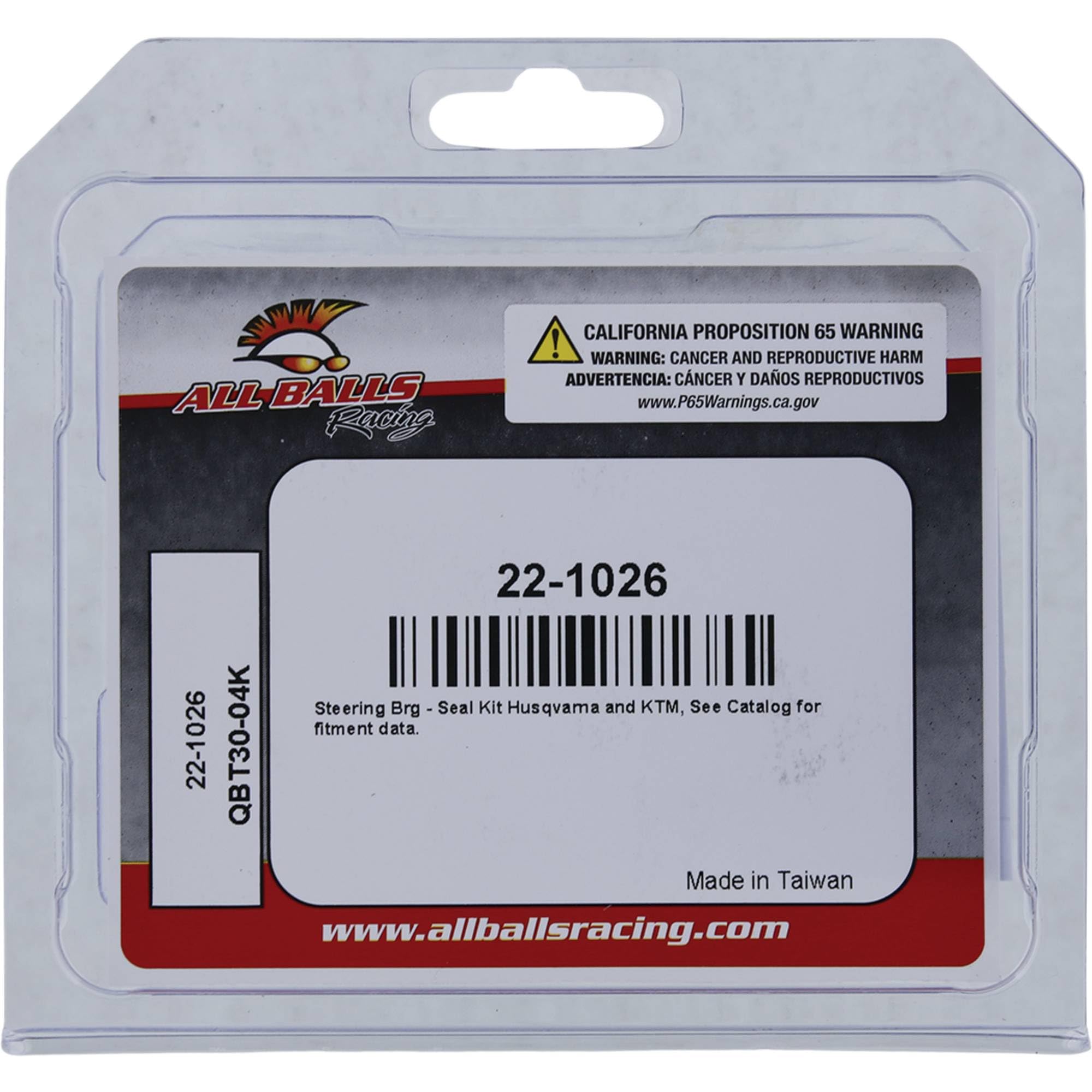 All Balls 22-1026 Kit Cuscinetto sterzo