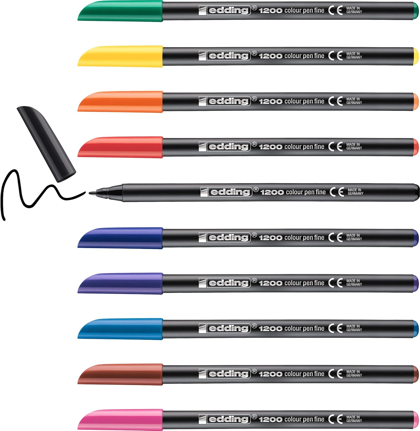 10 rotuladores de colores Edding por 3,78€ ¡¡50% de descuento!!