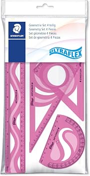 STAEDTLER Mars 569 Ultraflex Geometry Set - 4 Colors