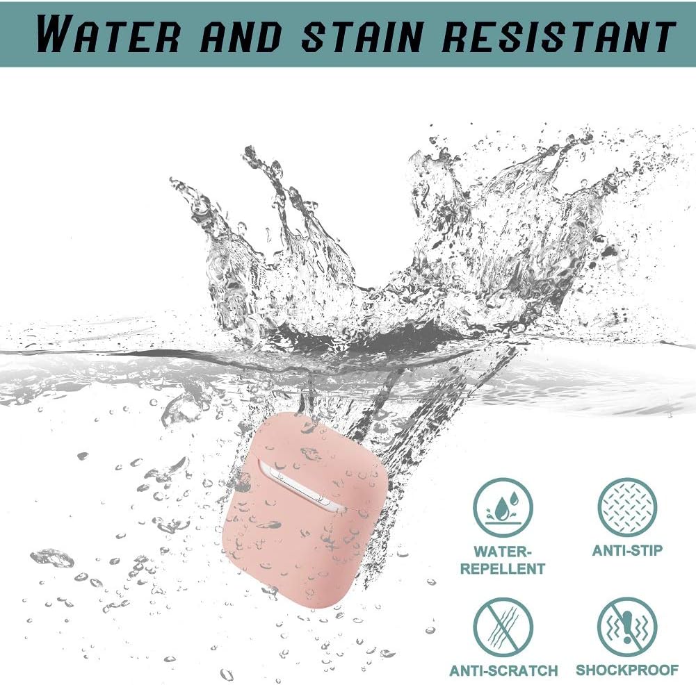 المثالي - حافظة حماية لعلبة شحن سماعات ايربودز 1 و2 من ابل، مص... - view 5