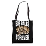Funny Ball Python Lover Balls Reptile Keeper Snake Owners Tote Bag