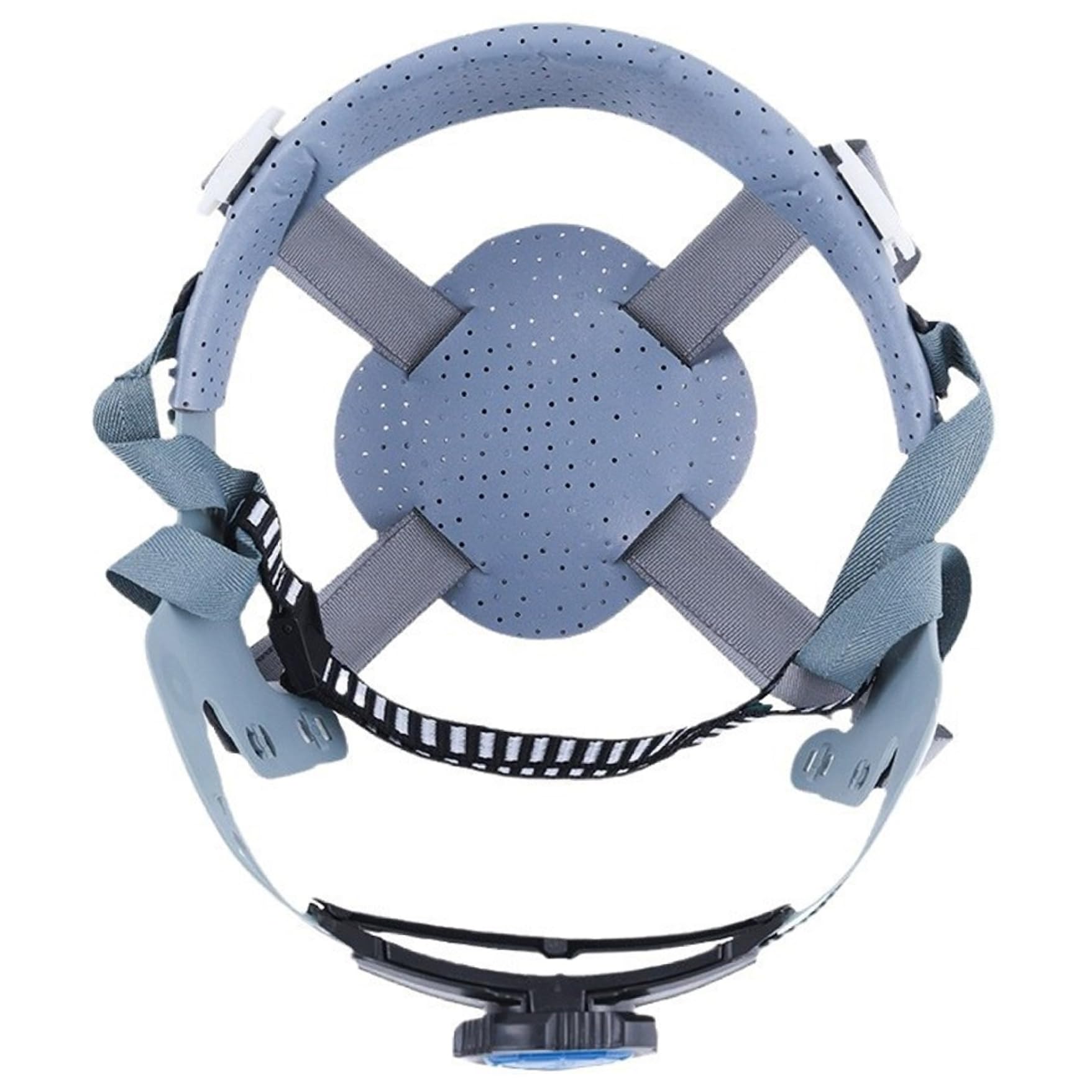 Cakeeyum Grey Full Brim Replacement Hard Hat Liner 4 Point Ratchet Suspension Hard Hat Accessories For Enhanced Safety Adjustable Standard Hardhat Liners For All Workers