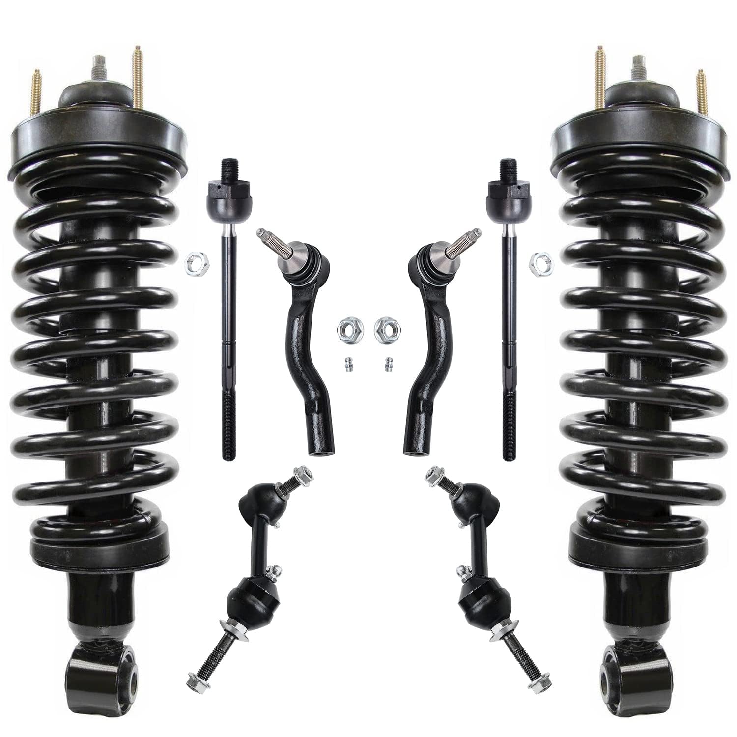 Detroit Axle - Front Struts w/Coil Springs 2003-2011 Mercury Marauder
