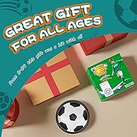 Vista 7 de Pelota de fútbol led luminosa, flotante, para niños y niñas de 3, 4, 5, 6, 7, 8, 9, 10, 11 y 12 años