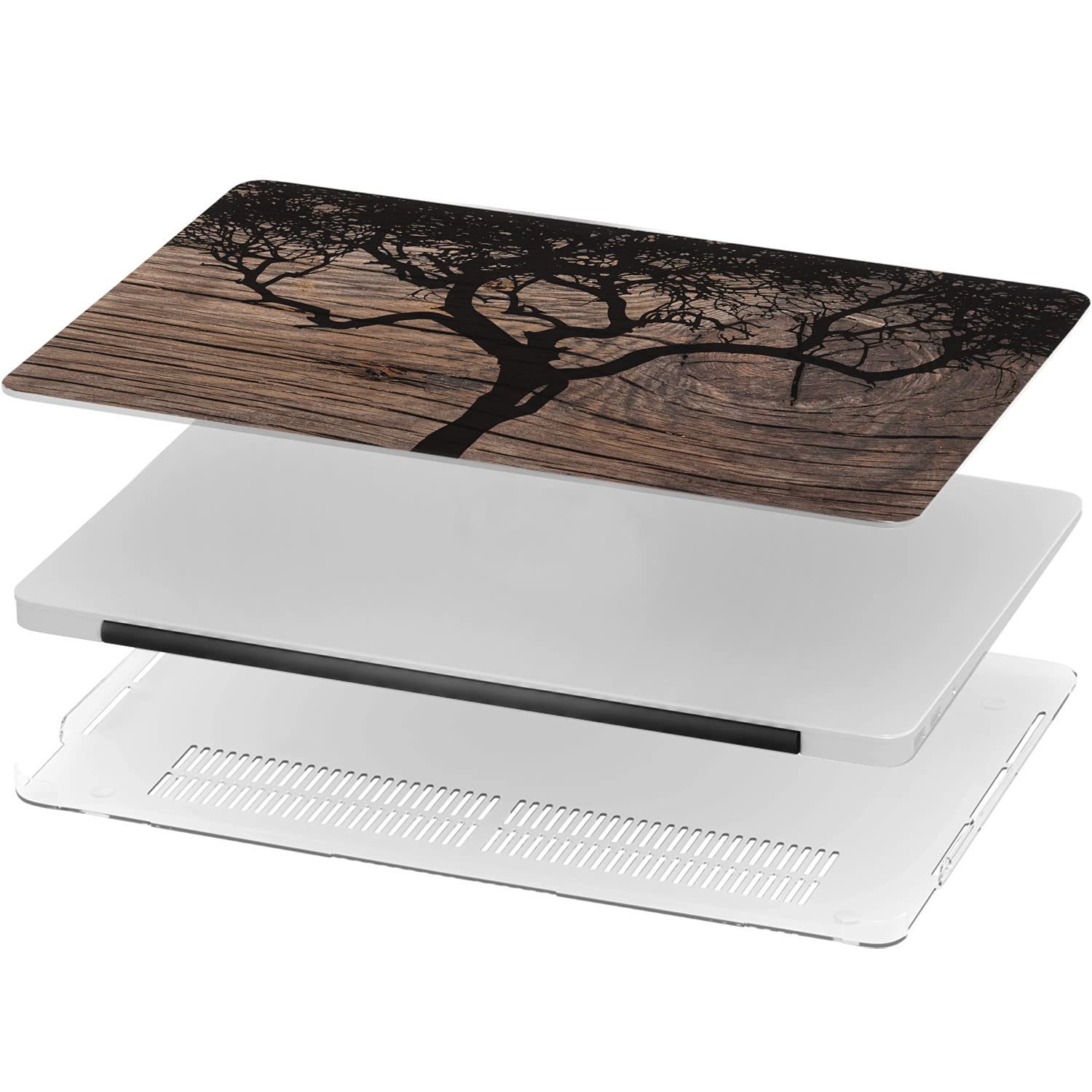 Wood MacBook Hard Case for MacBook Air 11/13 Pro 13/14/15/16 2020