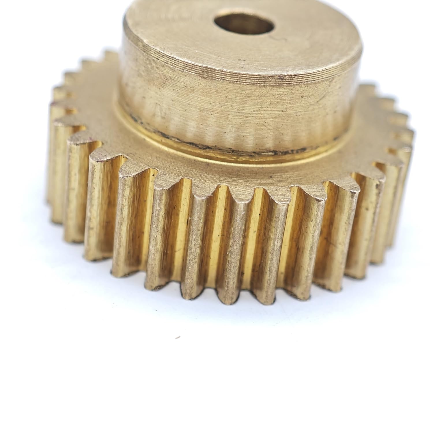 0.5M Brass Spur Gear 54mm Diameter 106 Teeth 5mm Teeth Thickness 106T Straight Cylindrical Gear Mechanical(9mm bore)