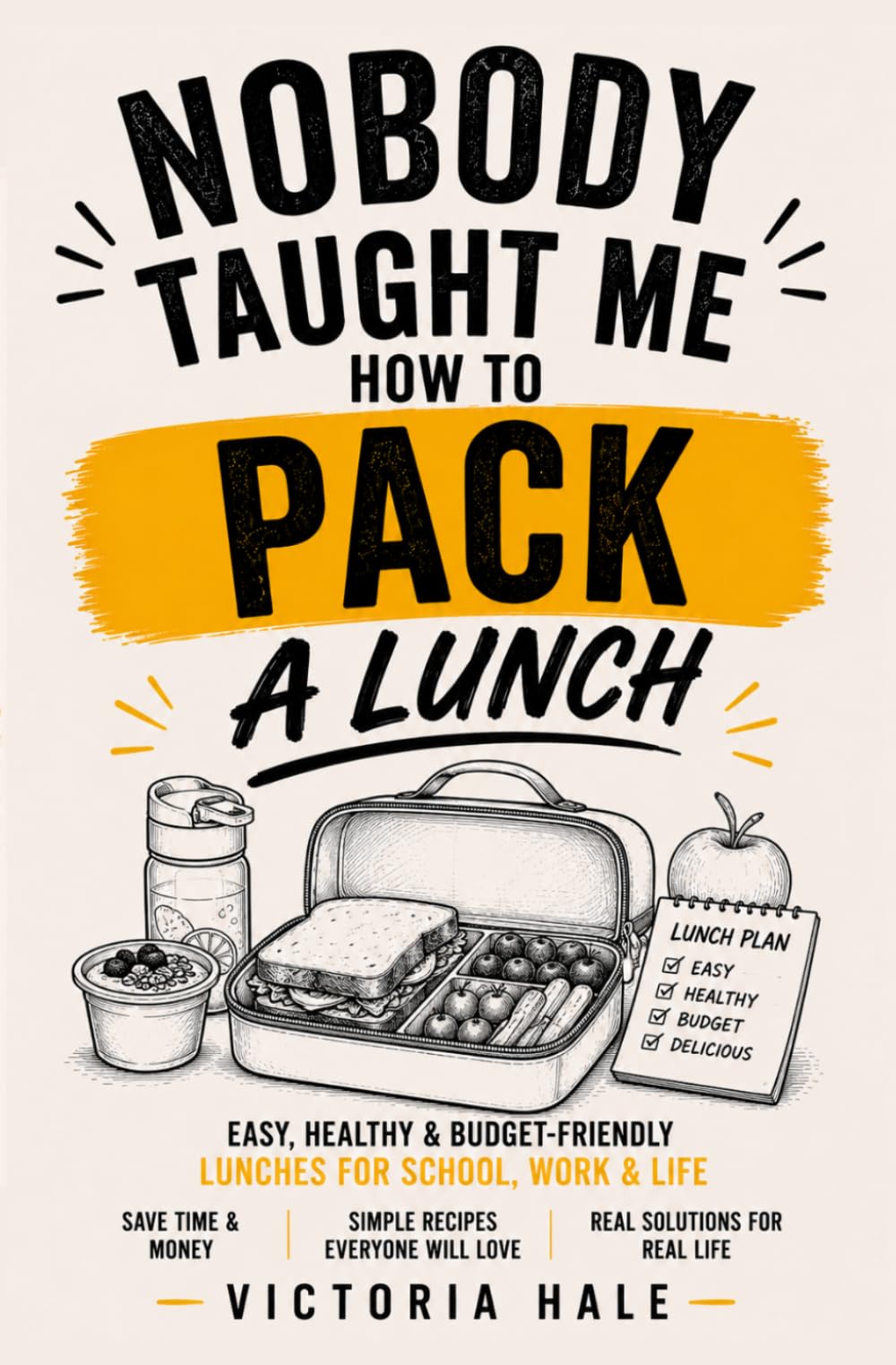 Nobody Taught Me How To Pack Lunch: Easy, Healthy Budget-Friendly Lunches For School, Work and Life