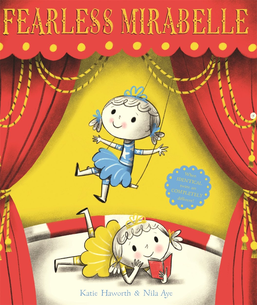 FEARLESS MIRABELLE by KATIE HAWORTH PAPERBACK BOOK - NEW IDENTICAL TWINS STORY