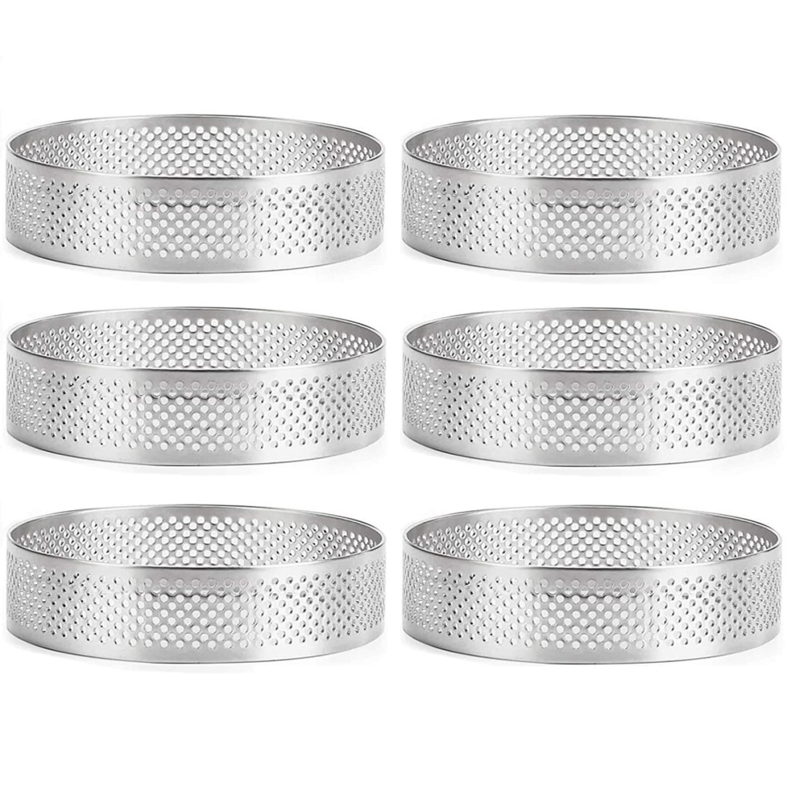 Moules à tarte ronds pour animer vos goûters en famille avec de délicieuses mousses de 10 cm