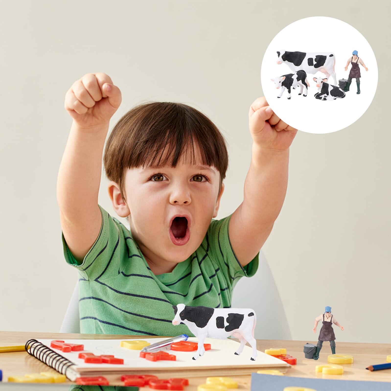 BESTonZON Simulazione di Animali Riproduzione di Animali Giocattoli Educativi per Ragazzo Ragazza Arredamento per Casa Realizzato in Materiale di Design Forma di Animale Creativo e Unico