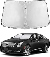Vista 97 de EcoNour Parasol para Subaru Crosstrek 2013-2015 2016 2017, visera solar para parabrisas delantero y ventana, bloqueador de calor UV y protector