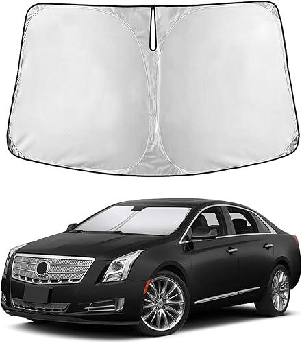 Miniatura 97 de EcoNour Parasol para Subaru Crosstrek 2013-2015 2016 2017, visera solar para parabrisas delantero y ventana, bloqueador de calor UV y protector