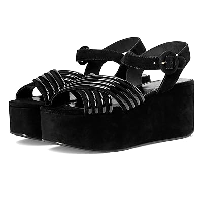 Tory Burch Bombe Cross Strap Platform Sandal 50 mm Women