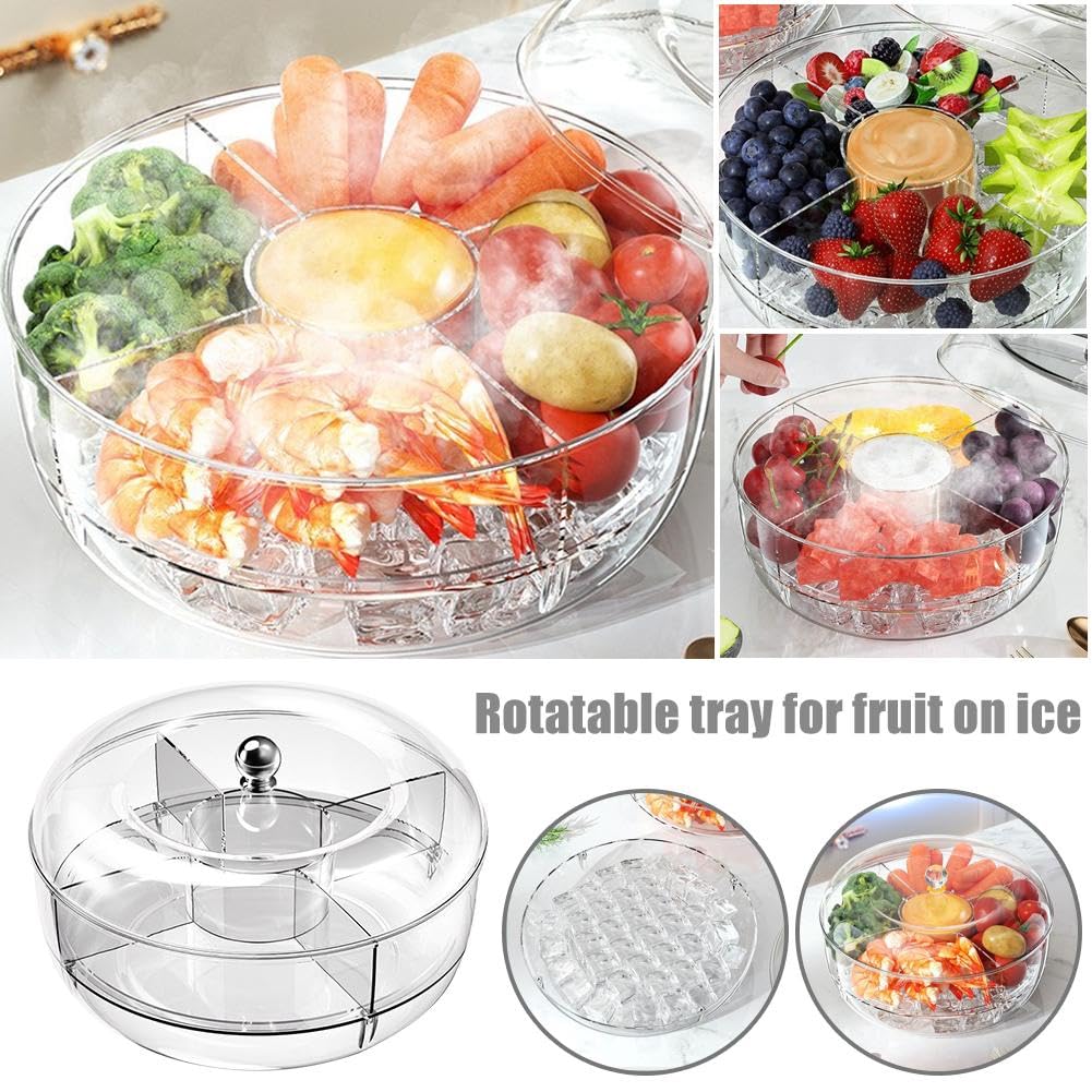 Shrimp Cocktail Serving Dish Extra Large Ice Chilled Serving Tray