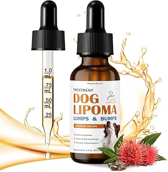 Dog Lipoma Treatment, Guard Against Lumps and Bumps, Help Shrink Dog Lipomas Naturally, Soften Fatty Lumps & Bumps, Reduce Swelling and Inflammation, Castor Oil for Dogs, Promote Healthy Skin