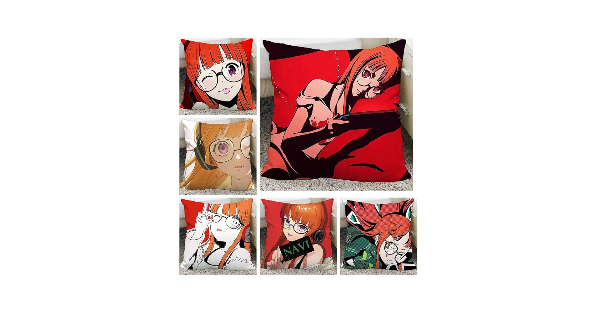 Amazon｜ペルソナ5 クッション 佐倉双葉 抱き枕 グッズ かわいい