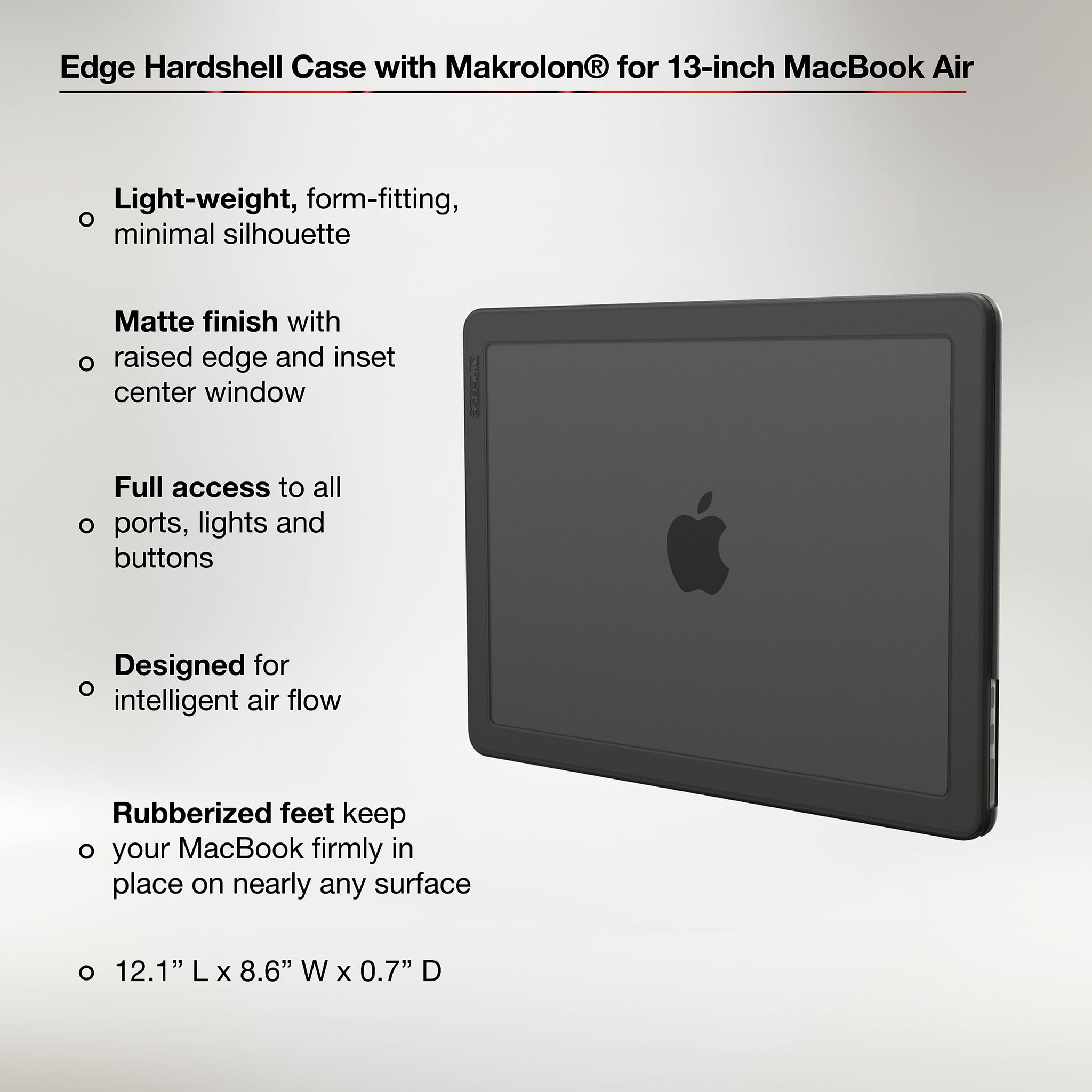 Amazon.com: Incase Edge Hardshell with Makrolon® - MacBook Air 13