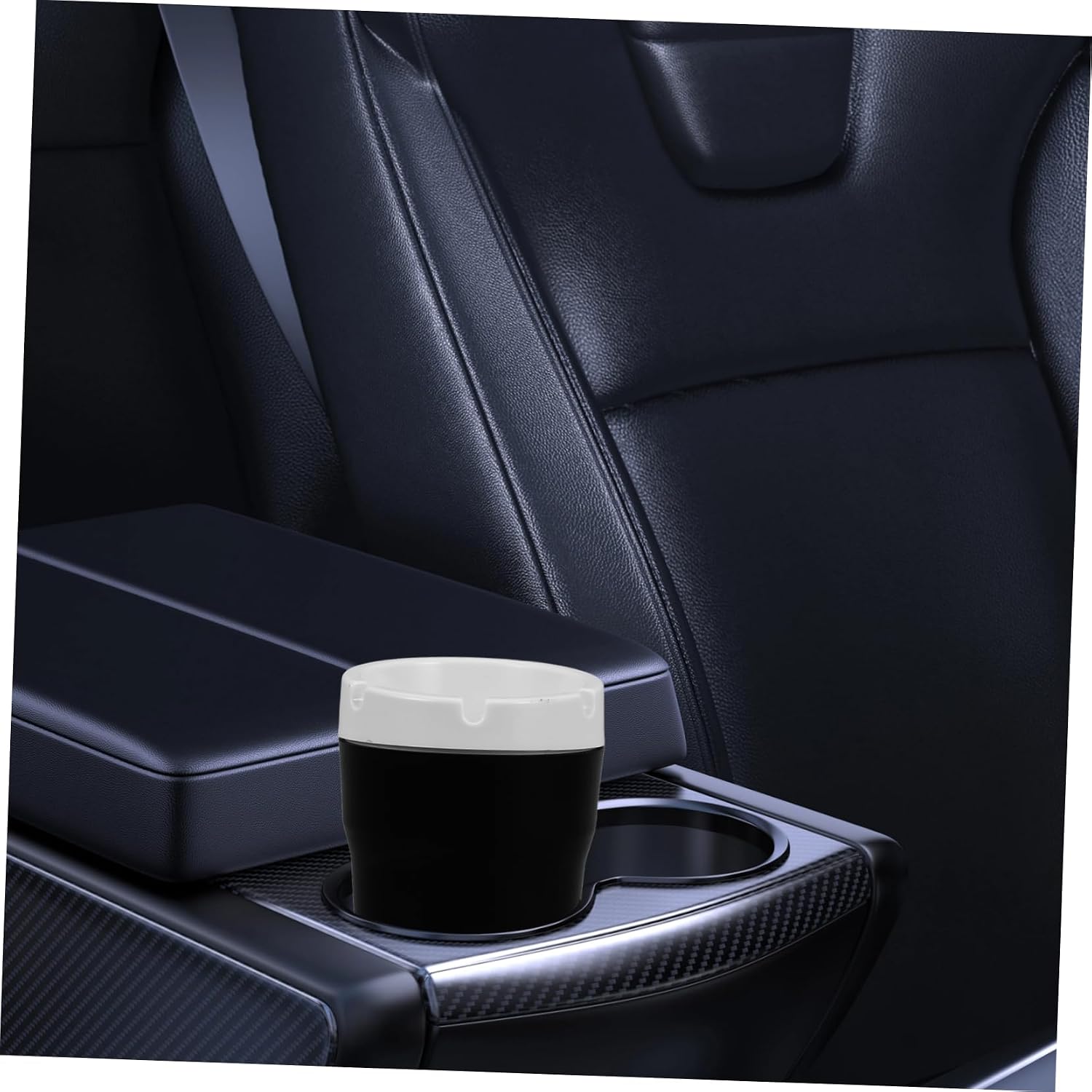 Alipis Car Ashtray Lid Portable Smokeless Holder for Windproof Mini Trash Can for Cars Easy to Clean Compact Design for Home Office and Outdoor Travel