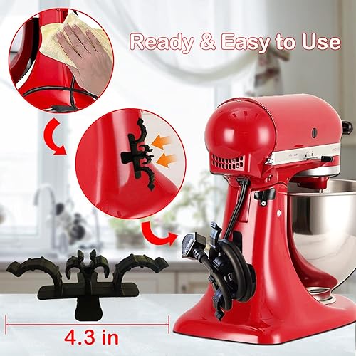 Miniatura 5 de 12 organizadores de cables para electrodomésticos soporte de cables mejorado soporte de cable para electrodomésticos organizador de cables de